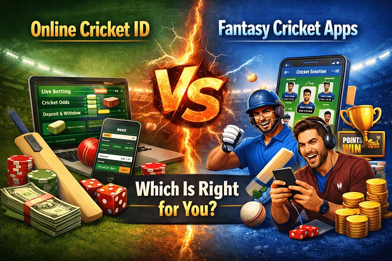 Online Cricket ID vs Fantasy Cricket Apps: Which Is Right for You?