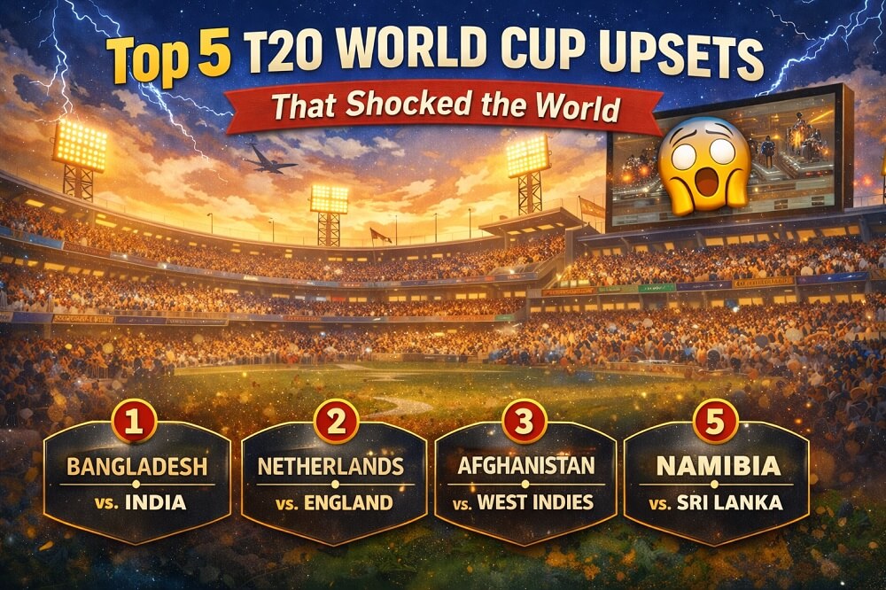 Top 5 T20 World Cup Upsets