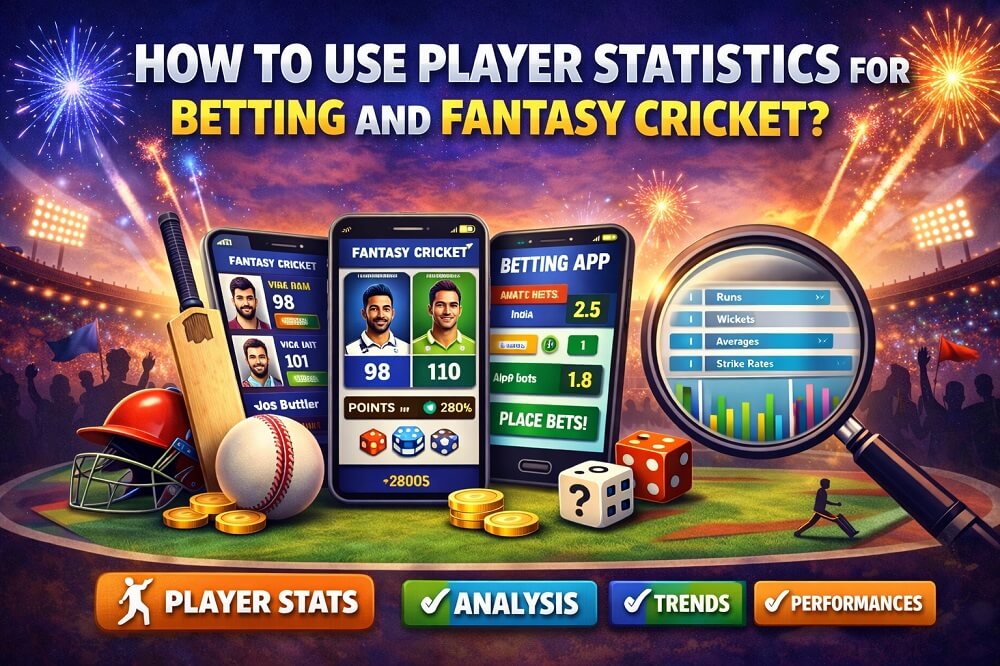 Player Statistics for Betting and Fantasy Cricket
