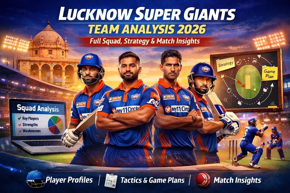 Lucknow Super Giants Team Analysis 2026 – Full Squad, Strategy & Match Insights
